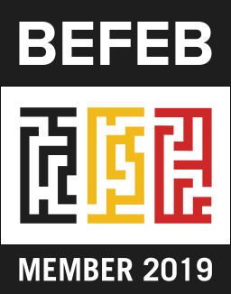 Befebbadge 2019 256white